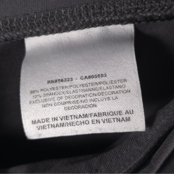 NIKE DRI-FIT Women’s Leggings Pants Wide Leg Flare Gray Training Yoga Luxe LARGE - Picture 11 of 11